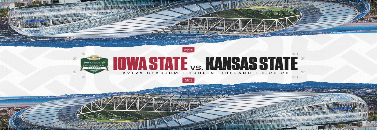 Kansa State vs Iowa State Aer Lingus College Football Classic 